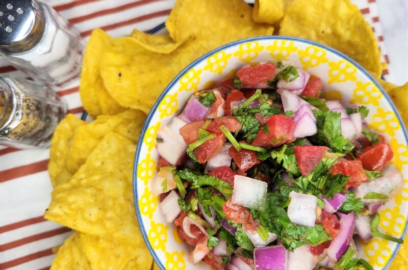 Homemade Pico de Gallo