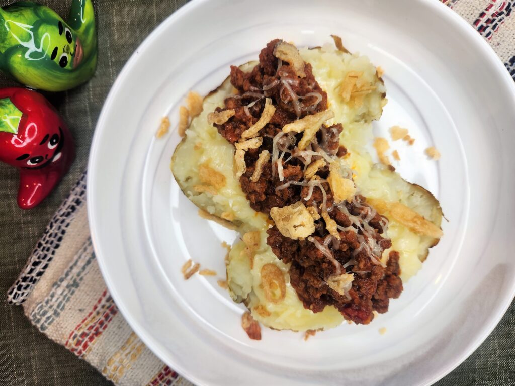 Baked Sloppy Joe Potato