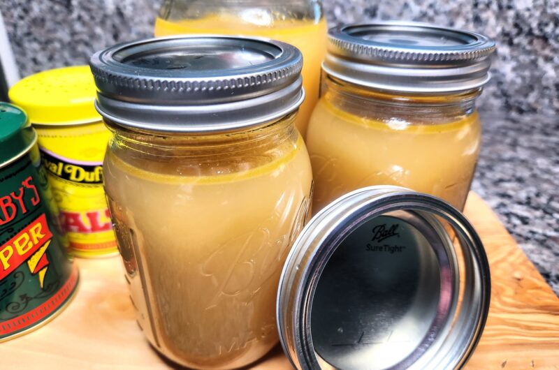 Homemade Turkey Stock