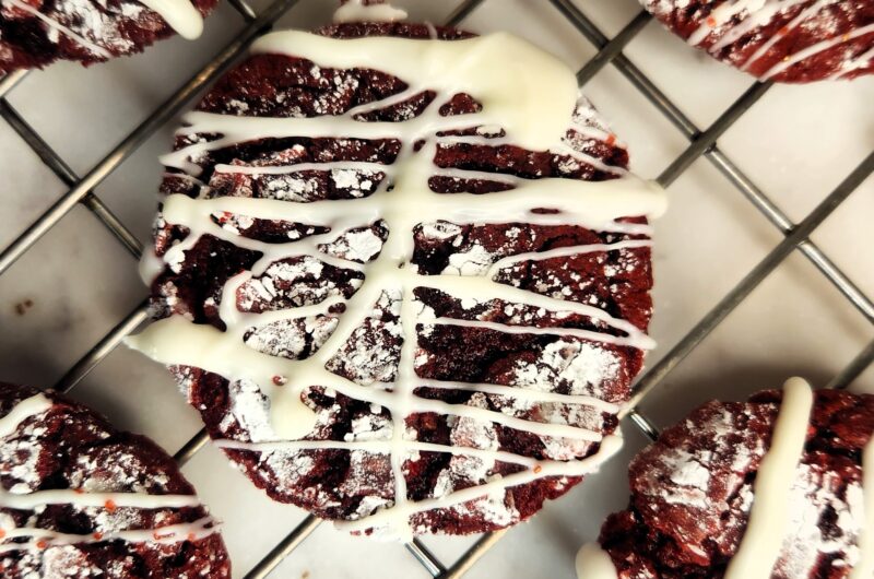 Red Velvet Holiday Cookies