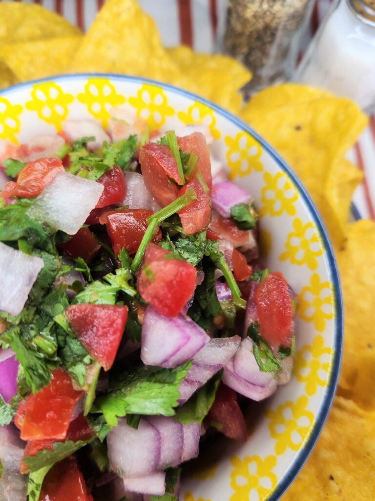 Homemade Pico de Gallo