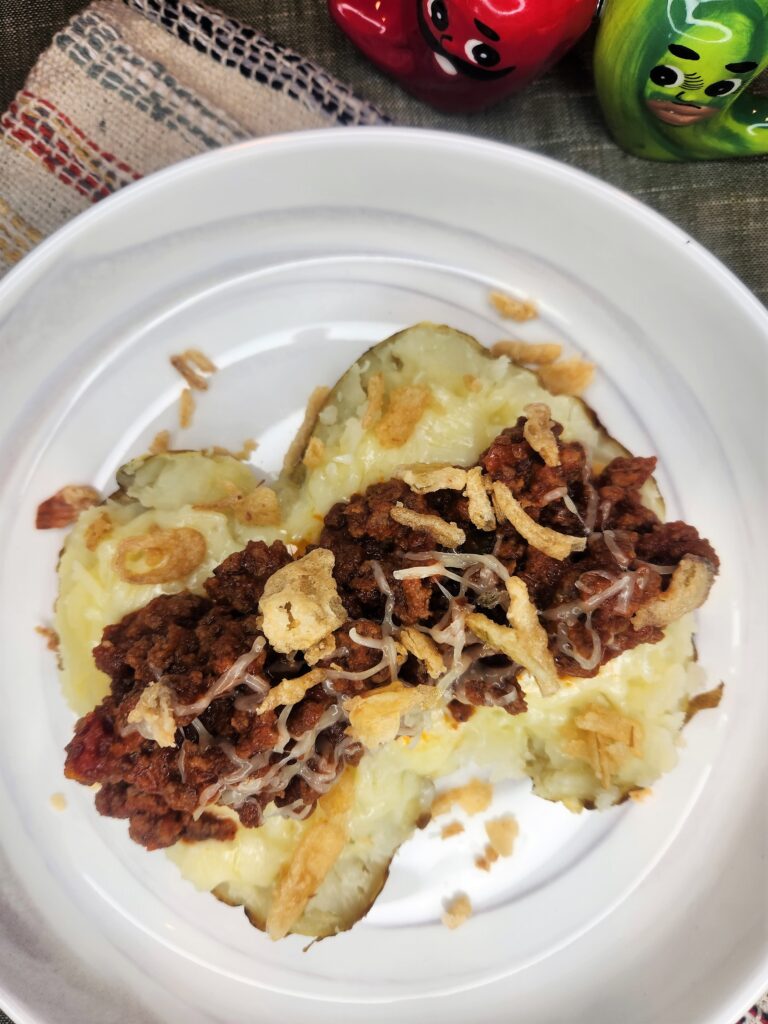 Baked Sloppy Joe Potato