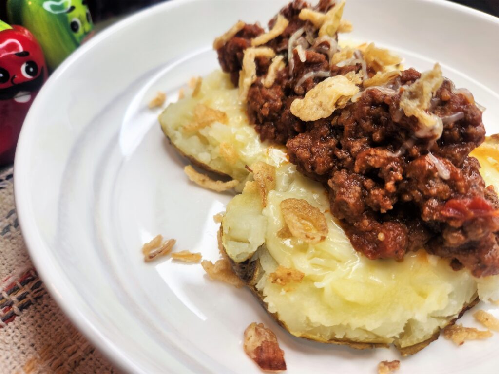 Baked Sloppy Joe Potato