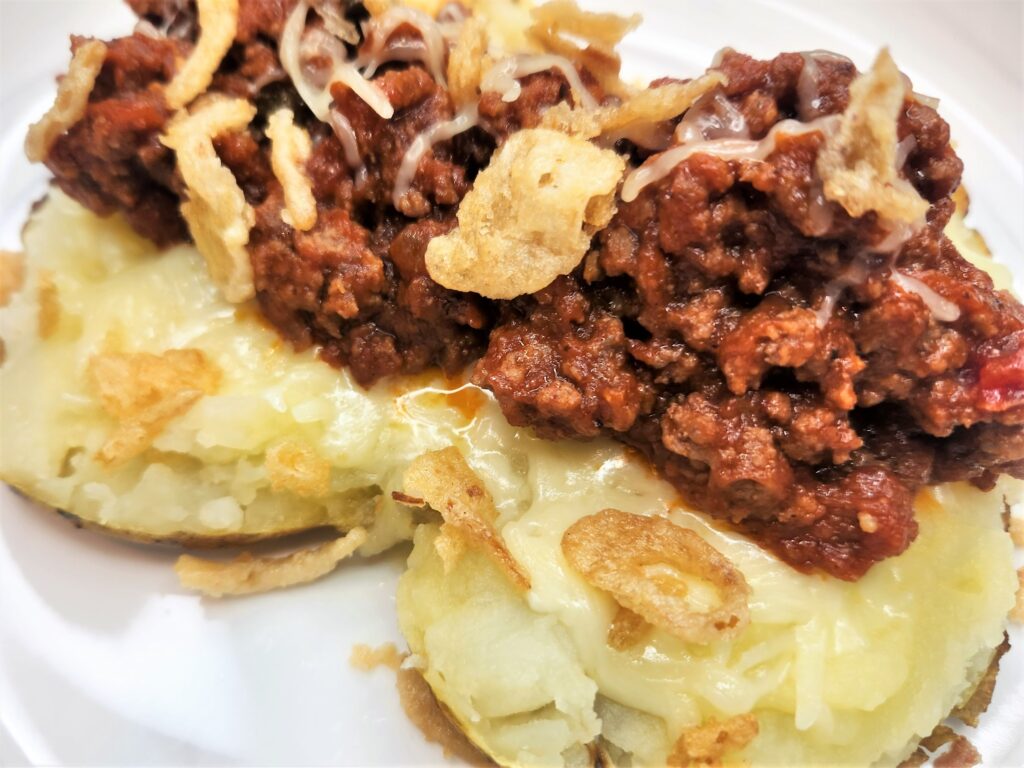 Baked Sloppy Joe Potato