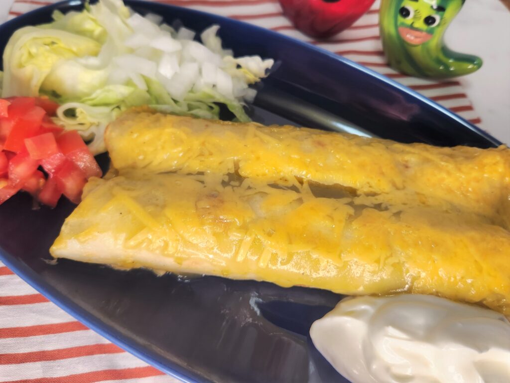 Cheesy Chicken Enchiladas