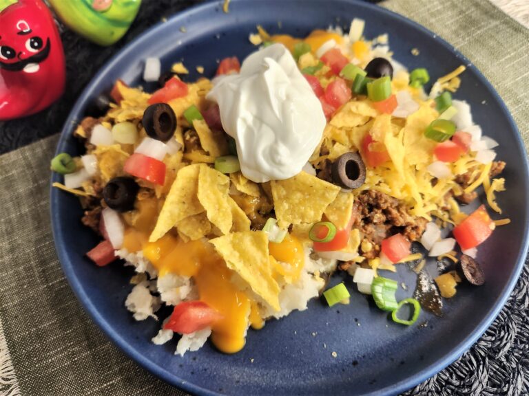 Loaded Nacho Baked Potato