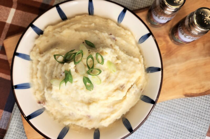 Brown Butter Garlic Mashed Potatoes