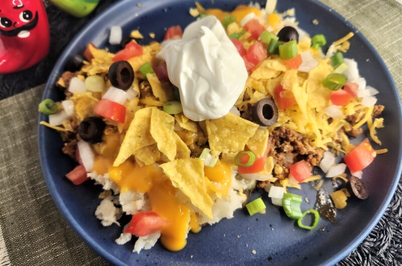 Loaded Nacho Baked Potato