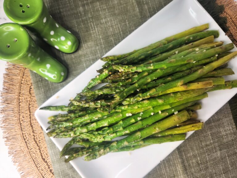 Oven Roasted Garlic Asparagus