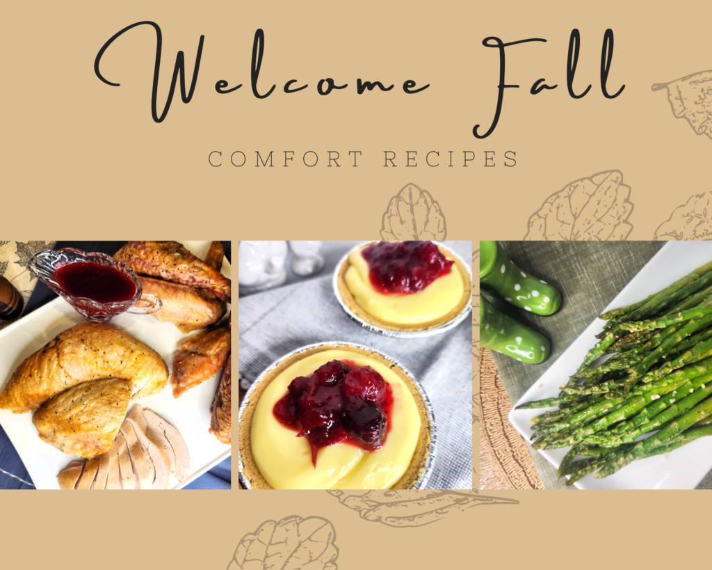 Welcome Fall Comfort Recipes