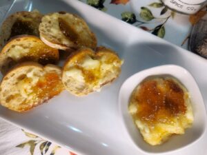 Baked Brie with Fig Jam