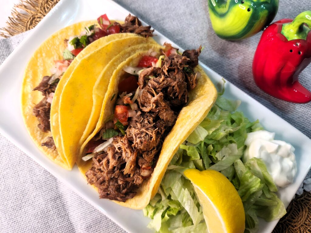 Shredded Beef Tacos