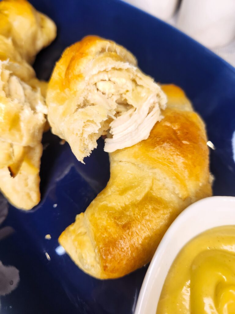 Honey Mustard Chicken Crescents