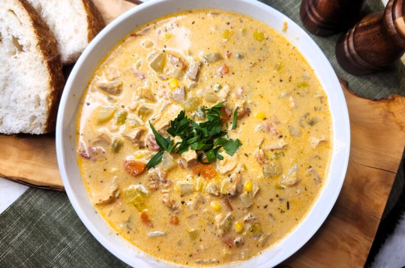 Chicken and Veggie Chowder