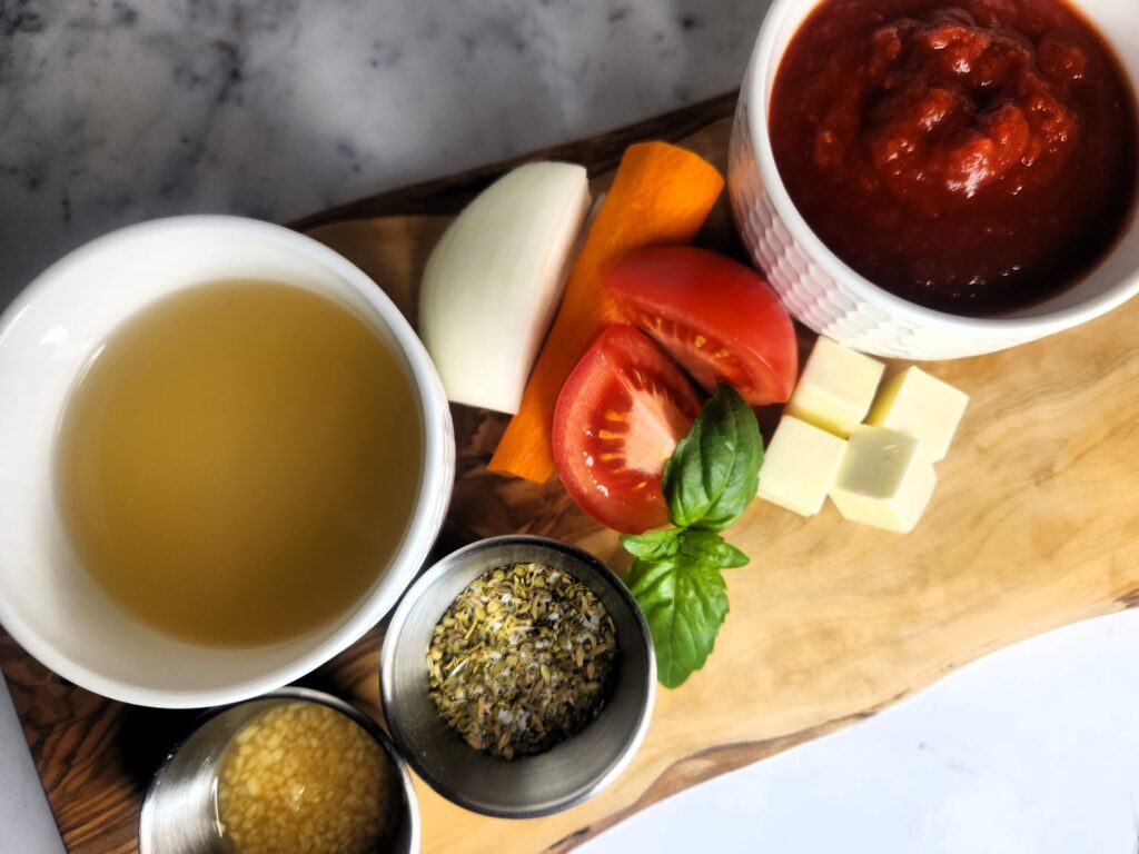 Ingredients for Homemade Pasta Sauce