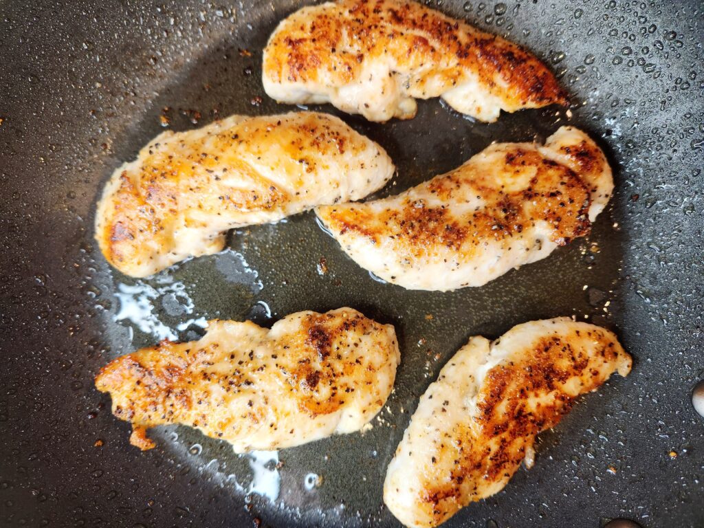 Pan Seared Chicken Tenderloins