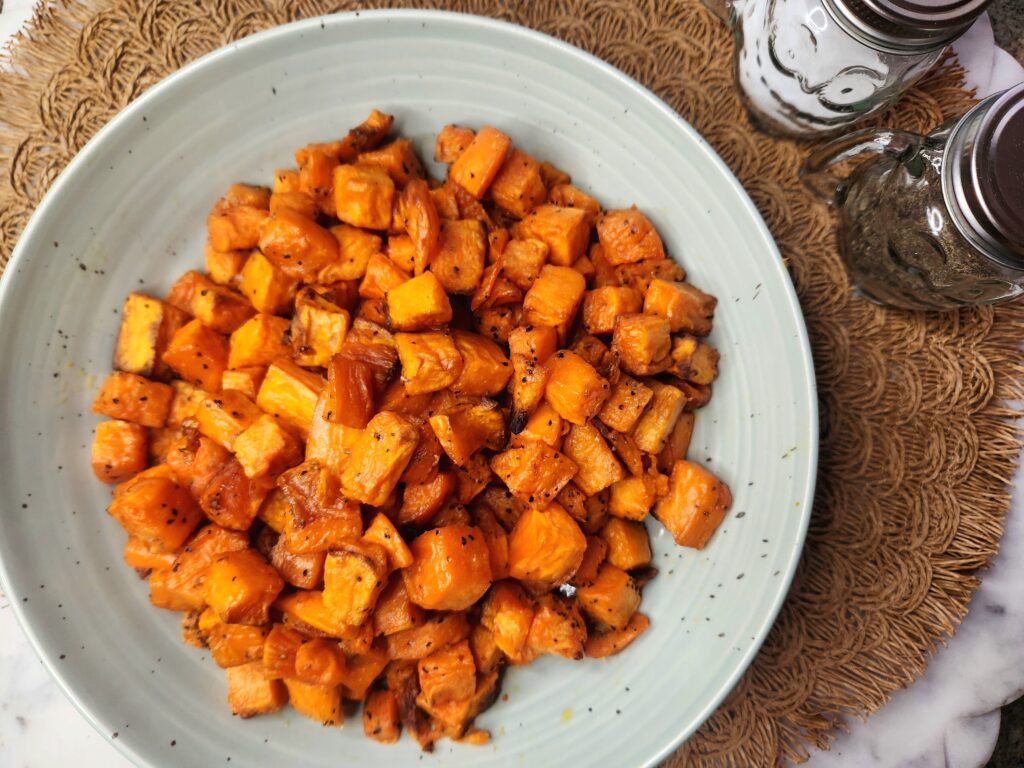 Ready to eat Roasted Sweet Potatoes