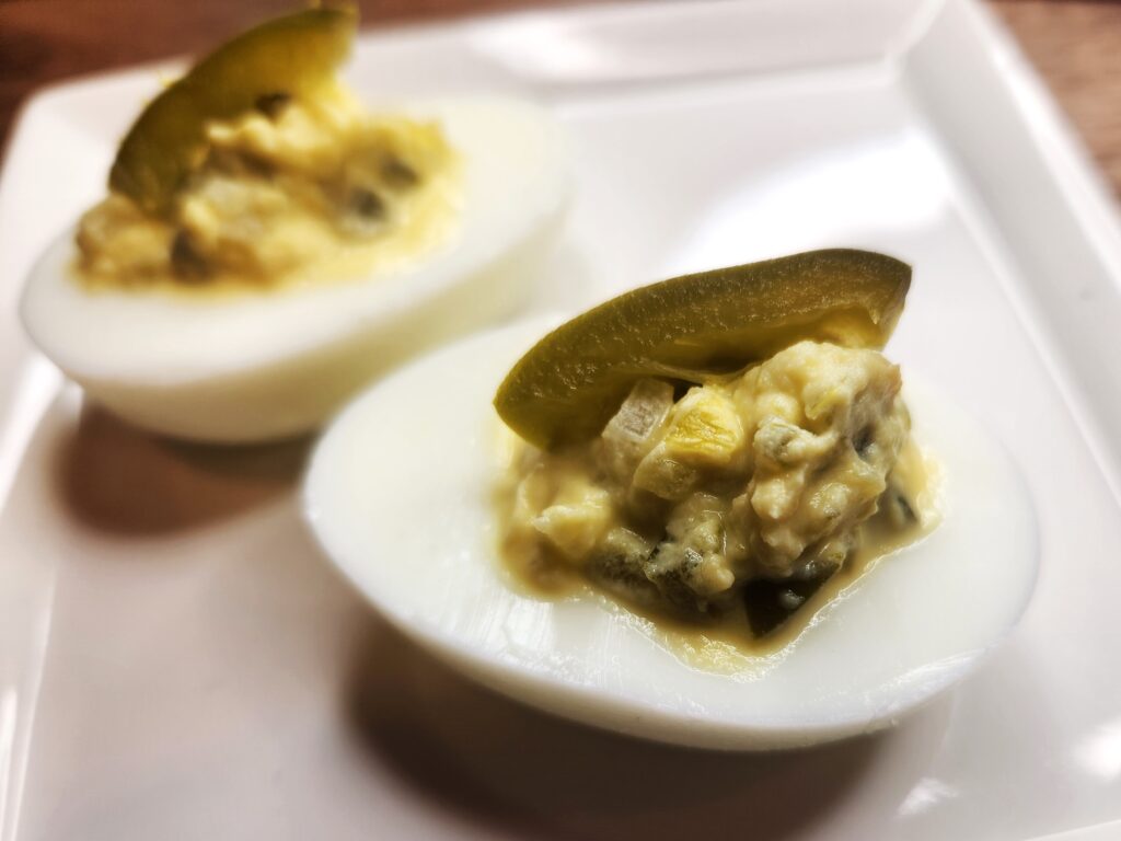 Test Kitchen Spicy Deviled Eggs