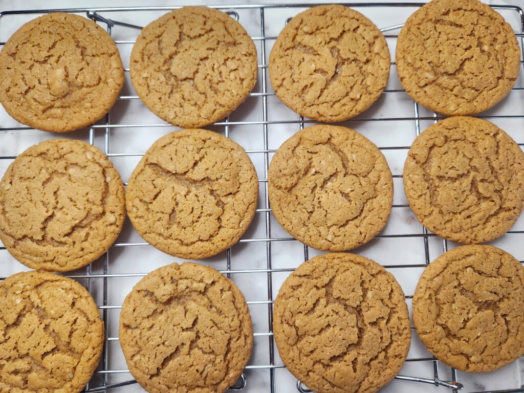 Transfer cookies to cooling rack